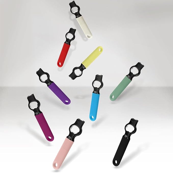 2-Pack Magnetic Beer Bottle Opener & Soda Can Opener, 2-in-1 Bottle Opener and