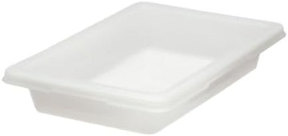 Rubbermaid Commercial Products Food Storage Box, 5 Gallon Capacity, White, for Restaurant/Kitchen/Cafeteria