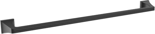 Amerock Mulholland 24" Matte Black Towel Bar