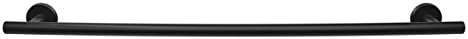 Amerock Arrondi 24" Matte Black Towel Bar