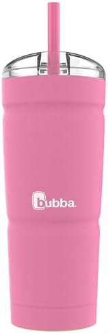 Bubba Envy S Stainless Steel Tumbler 24oz. Water Bottle Medium Azalea