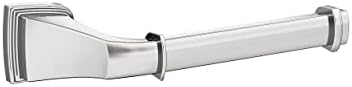 Amerock BH3603126 | Chrome Single Post Toilet Paper Holder | 7-7/8 inch (200 mm) Length Toilet Tissue Holder | Revitalize | Bath Tissue Holder | Bathroom Hardware | Bath Accessories