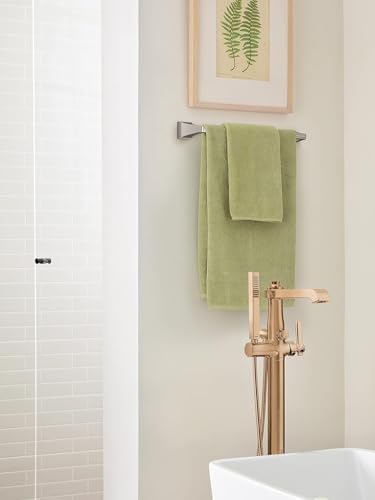 Amerock Mulholland 18" Brushed Nickel Towel Bar