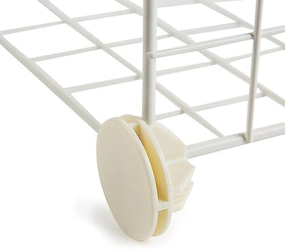 Amazon Basics Cube Wire Grid, 6-Cube, 12 x 12-Inches, White