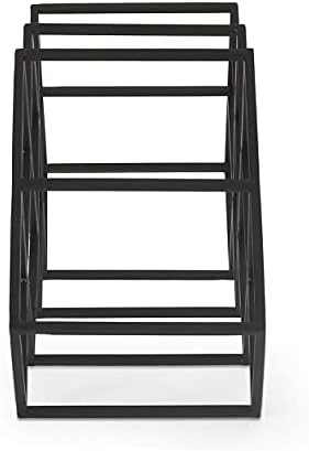 Christopher Knight Home McClellan 7 Bottle Tabletop Wine Rack - Black