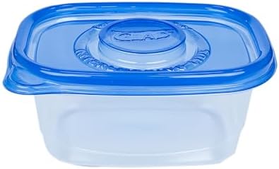 Glad GladWare Medium Rectangle Food Storage Containers, 24 Oz, 5 Ct, 6-Pk