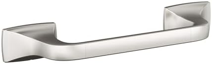 Amerock Highland Ridge Brushed Nickel 9 inch (229 mm) Center-to-Center Towel Bar, BH36015G10