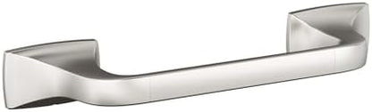 Amerock Highland Ridge Brushed Nickel 9 inch (229 mm) Center-to-Center Towel Bar, BH36015G10