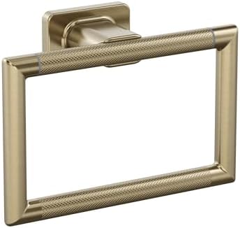 Amerock Bronx 5-1/4" Golden Champagne Towel Ring
