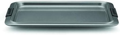 Anolon Advanced Nonstick Bakeware with Grips, Nonstick Cookie Sheet / Baking Sheet - 10 Inch x 15 Inch, Gray