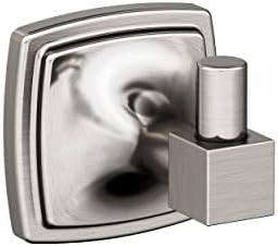 Amerock Stature Single Prong Brushed Nickel Wall-Mounted Hook
