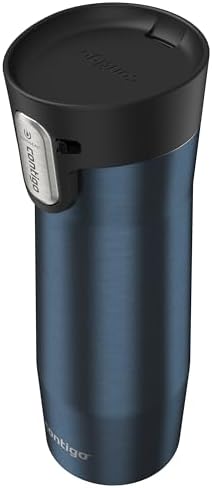 Contigo Travel Mug, Vacuum-Insulated Stainless Steel | AUTOSEAL Technology | Easy-Clean Lid | 20 oz | 2-Pack, Pack of 4