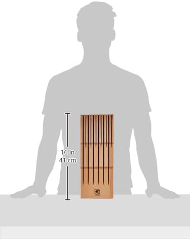 Zwilling 12-Slot In Drawer Knife Block, Beechwood