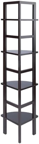 Winsome Aiden Corner Baker's Rack - Coffee