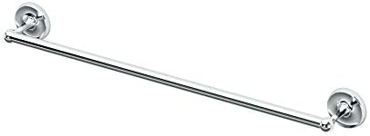 Gatco 5070 Designer II Towel Bar, Wall-Mounted Bathroom Towel Holder, 24" Length Chrome Finish