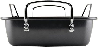 Circulon Ultra-Lasting Nonstick Roasting Pan with Rack, 17 x 13-Inch