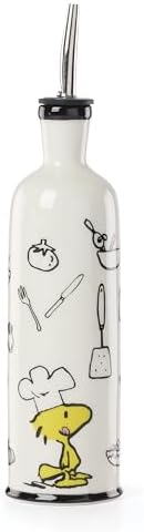Lenox Chef Snoopy Porcelain Oil Dispenser Bottle, 11oz