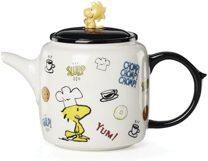 Lenox Chef Snoopy Porcelain Teapot, 40oz