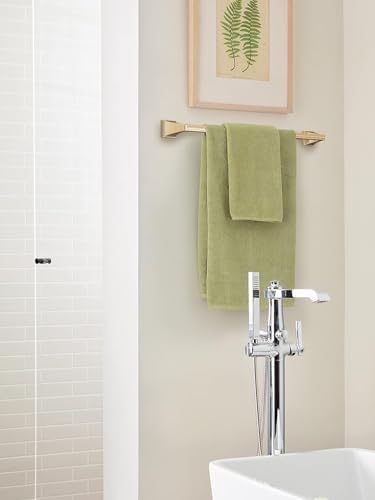 Amerock Mulholland 24" Champagne Bronze Towel Bar