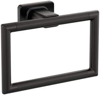 Amerock Bronx 5-1/4" Black Bronze Towel Ring