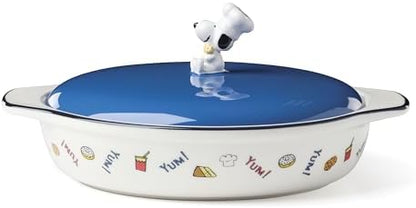 Lenox Chef Snoopy Casserole Dish with Lid