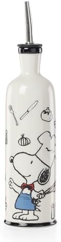Lenox Chef Snoopy Porcelain Oil Dispenser Bottle, 11oz