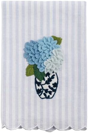 Mud Pie Hydrangea Topiary Tea Towel