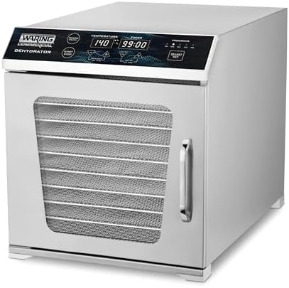 Waring Food Dehydrator with Includes 15" x 13.5" Mesh Racks