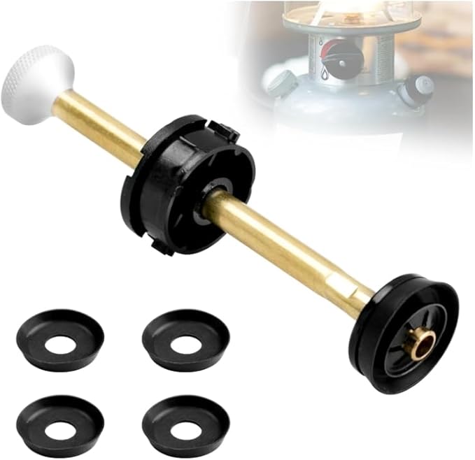 Universal Plunger Pump Repair Kit – Compatible with Coleman 226/229 Series Lanterns & 422 Series Camping Stoves | Metal Plunger Replacement for Oil Lamps & Stoves