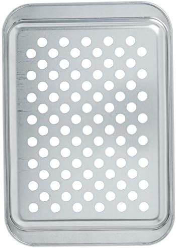 Nordic Ware Naturals Compact Crisping Tray - Natural Uncoated Aluminum, Toaster Oven and Broiler Safe