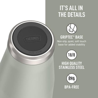 THERMOS ICON SERIES, Stainless Steel Mug, River Rock, 16 oz