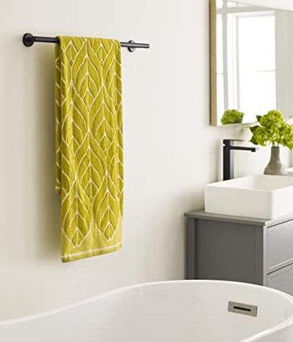 Amerock Arrondi 24" Matte Black Towel Bar