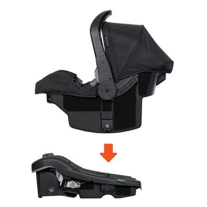 Baby Trend EZ-Lift™ Plus Infant Car Seat Base, Black – Secure Click-in Attachment, Adjustable Recline Positions, Easy-Leveling Setup, Everyday Convenience for Growing Families