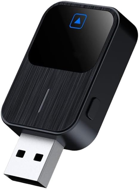 Wireless Android Auto Adapter for Ferrari 488 GTB/Spider 2019-2020,Converts Wired to Wireless Stable Connection Mini Size Accessories(Android 11+ Only),B