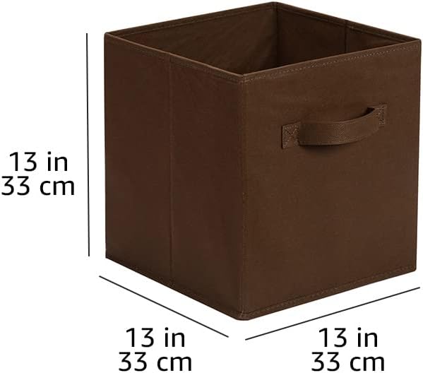 Amazon Basics Collapsible Fabric Storage Bins