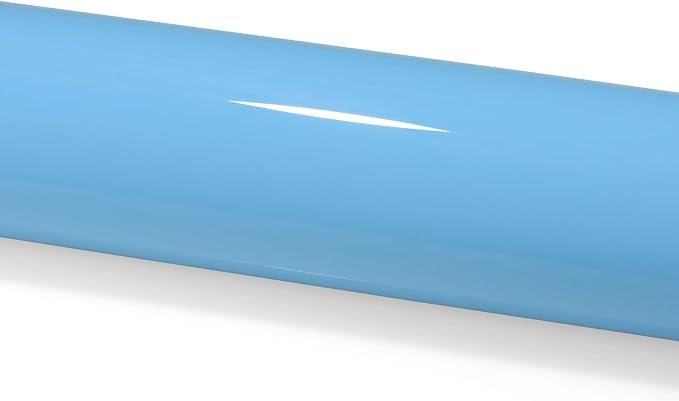 60"x240" (5FTx20FT) PPF Paint Protection Film Gloss Light Blue Self Healing Auto Bra Vinyl Wrap Invisible Scratches Shield Sheet DIY with Tool Kit