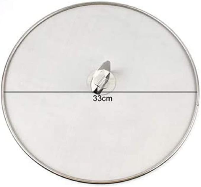 304 tainless Steel Splatter Screen Pan Lid