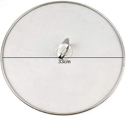 304 tainless Steel Splatter Screen Pan Lid
