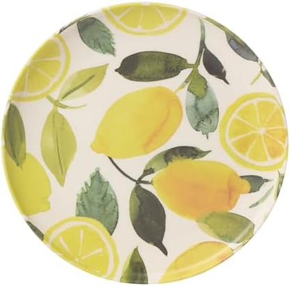 Oneida 24 Seven Lemon Melamine 12-Piece Dinnerware Set for 4