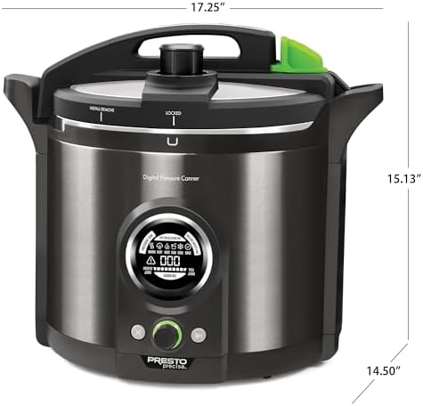 Presto 02144 12-Quart Digital Pressure Canner