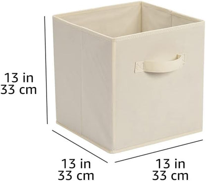 Amazon Basics Collapsible Fabric Storage Cube Bins Organizer