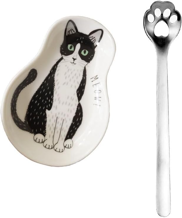 Coffee Spoon Rests and Cat Claw Spoon