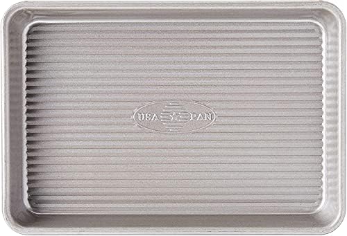 USA Pan Bakeware Mini Sheet Pan, Warp Resistant Nonstick Baking Pan, Aluminized Steel