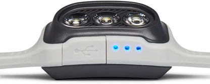 BLACK DIAMOND Deploy Rechargeable Running Headlamp, 325 Lumen IPX4 Water Resistant Light, Alloy
