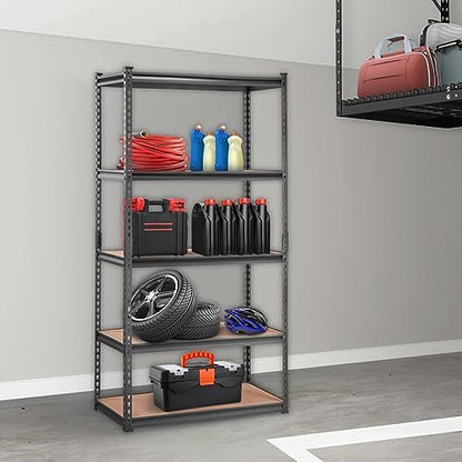 VEVOR Storage Shelves 5-Tier Adjustable 2000 lbs 36"x18"x72" Shelving Unit