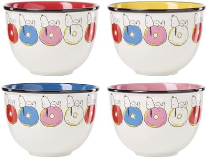 Lenox 897576 Chef Snoopy Dessert Bowls, Set Of 4