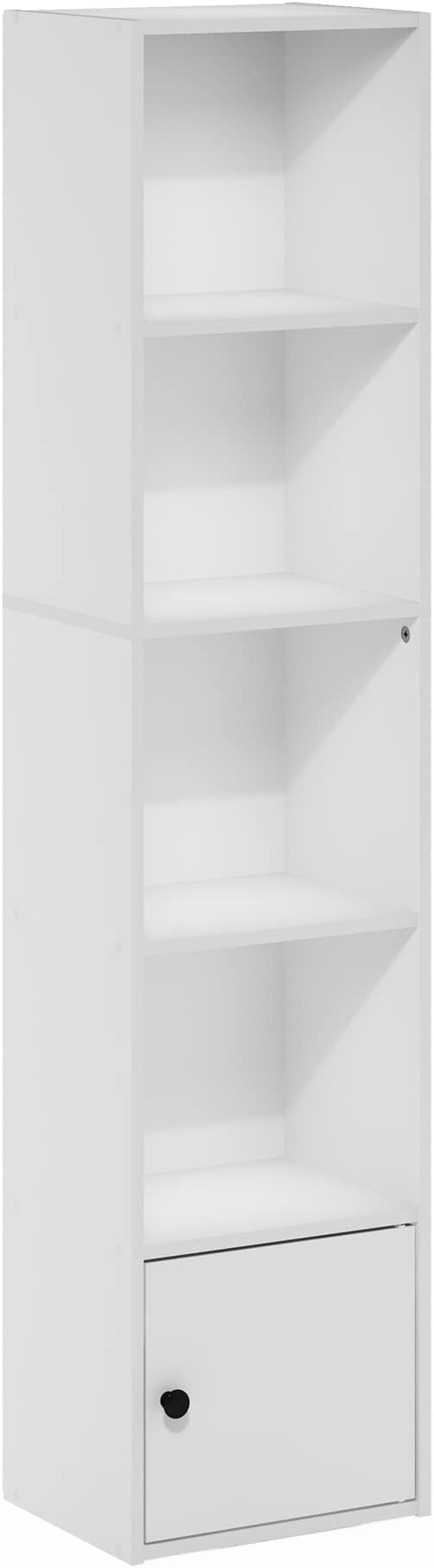 Furinno LUDER Book Shelf, 5-Tier Modern Bookshelf, Bookcase