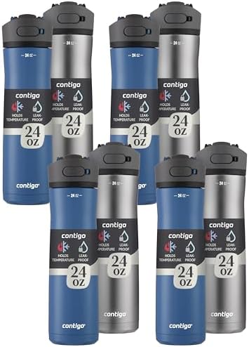 Contigo Ashland Chill Water Bottle 24oz (8-Pack)