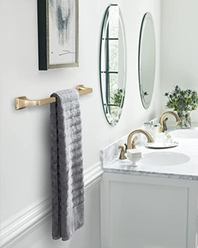 Amerock BH36014CZ | Champagne Bronze Towel Bar | 24 inch (610 mm) Center-to-Center Towel Rack | Highland Ridge | Bathroom Towel Holder | Bathroom Hardware | Bath Accessories