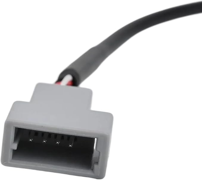 USB 2.0 To 4 Pin Audio Interface Cable For Hyundai For Kia For Vehicles, Black ABS Adapter For Android Multimedia Connectivity, 20 Cm(USB)